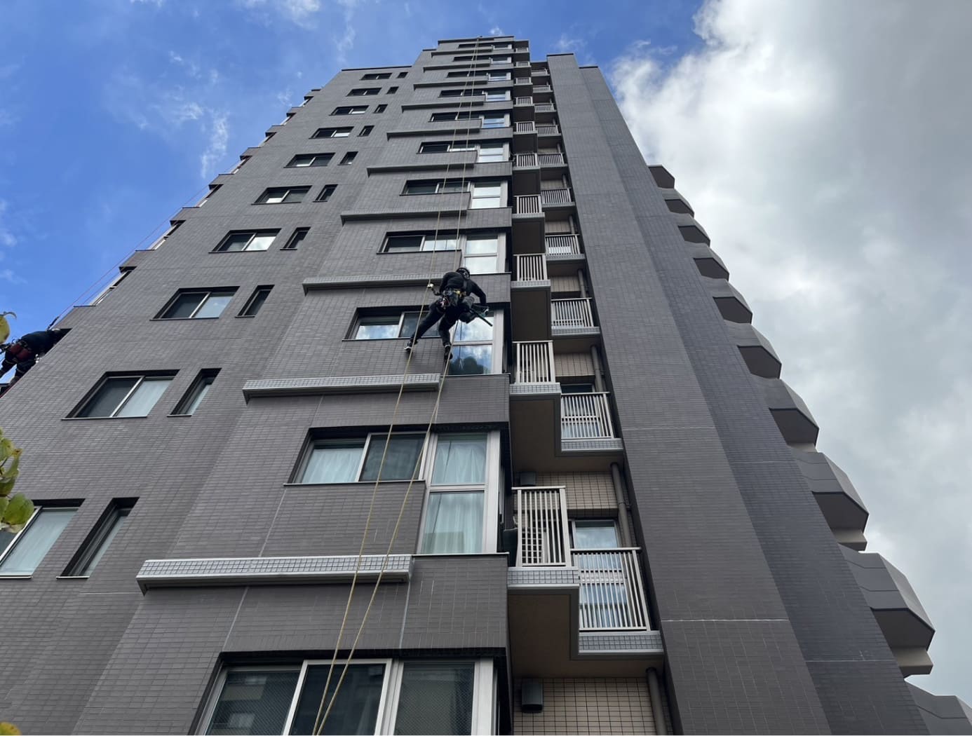 マンションの窓清掃